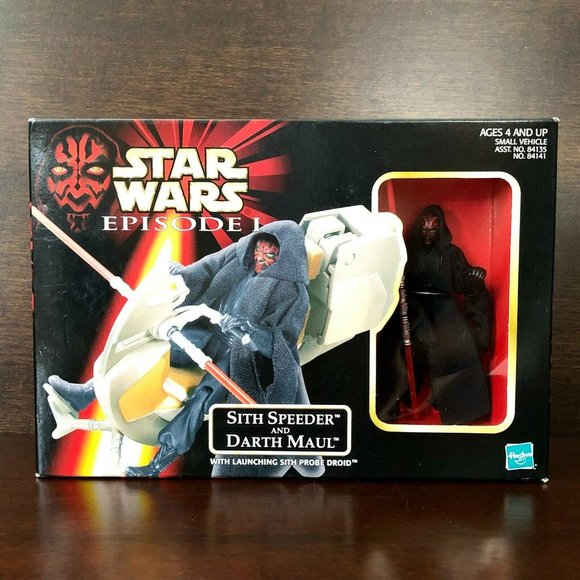 Hasbro Other - 1998 Star Wars Sith Speeder & Darth Maul Toy